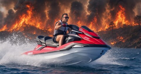 THE GLOBALIST WAY: While France Burns, Macron Goes off Holidaying in the Riviera