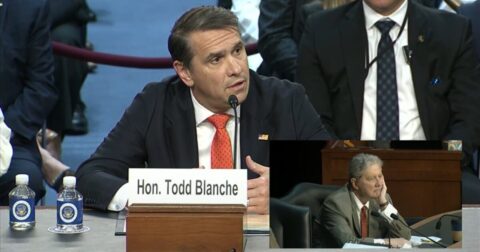Blanche Nomination to Advance After RINOs Tillis and Cornyn Come to Agreement
