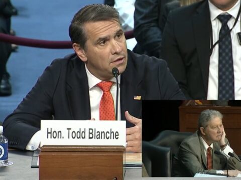 Blanche Nomination to Advance After RINOs Tillis and Cornyn Come to Agreement