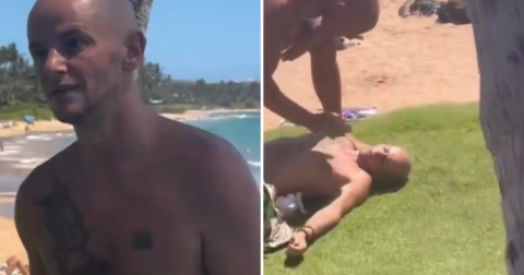 Cursing, Unhinged Democratic Congressional Candidate Arrested After Violent Altercation on Keawakapu Beach (VIDEO)
