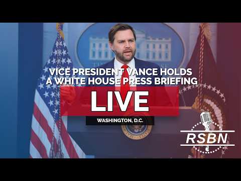 REPLAY: Vice President Vance Holds a White House Press Briefing – 09/03/26