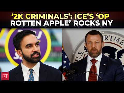 ‘Wanna tell me, Mayor, these criminals…?’ Mullin unloads on Mamdani as ICE nabs 2K+ off NY streets