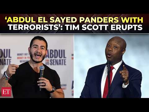 ‘Dangerous, radical & weird Abdul’: Tim Scott shames Michigan’s El Sayed in explosive speech at RNC