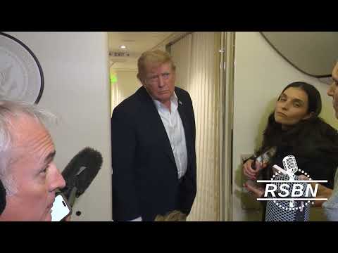 WATCH: President Trump and Press speak onboard AF1 “We spy on them, too” – 9/13/2026
