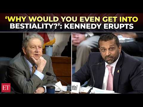 ‘How do you involuntarily do it?’: Sen. Kennedy grills Kash Patel over FBI’s bizarre bestiality rule
