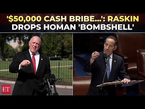 ‘Homan got ,000 in a cava bag…’: Rep. Raskin blasts DOJ over Border Czar’s alleged cash case