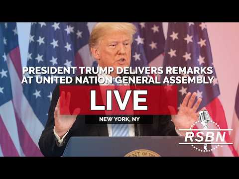 LIVE: President Trump Delivers Remarks at United Nations General Assembly – 09/22/26