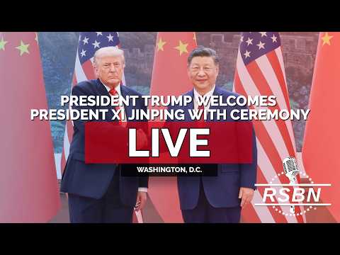 LIVE: President Trump Welcomes President Xi Jinping with Grand Arrival Ceremony – 09/23/26