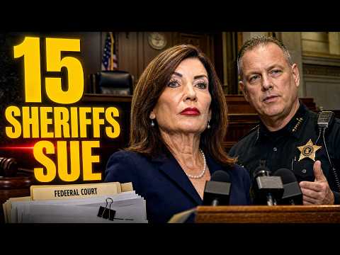 Confirmed: 15 Sheriffs Hauled Hochul Into Federal Court, And Refusing Her Law Costs Them