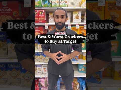 Best & Worst Crackers at Target