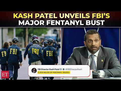‘Enough to kill 250 million Americans…’: Kash Patel reveals FBI seized 3,300 kilos of fentanyl
