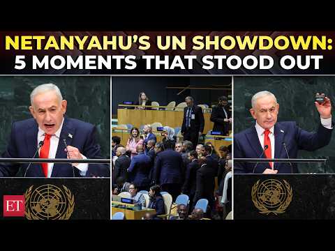 ‘Moral cowards’ to ‘Tyrants of Tehran’: Netanyahu’s 5 most explosive moments from his 2026 UN speech