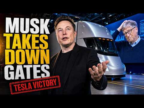 BOOM! Elon Musk roasted Bill Gates, then Tesla rolled out the one test Gates would not touch