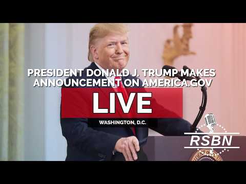 LIVE: President Trump Delivers Historic Announcement on America.gov – 09/29/26