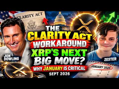 XRP COULD BE ABOUT TO MOVE BIG — The Clarity Act Twist & January Catalyst