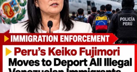 Peru’s Keiko Fujimori Moves to Deport All Illegal Venezuelan Immigrants as Tren de Aragua Crime Fuels Security Crisis