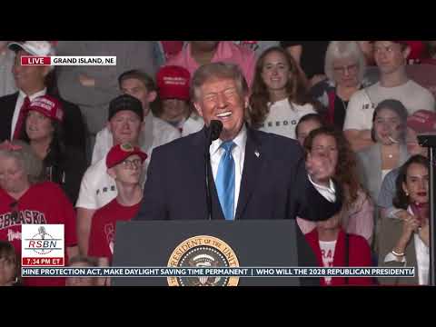 FULL SPEECH: President Trump Holds Massive Rally in Grand Island, NE – 10/05/26