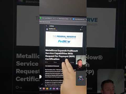 Top Crypto Influencer Joins My TikTok Live to Talk Metallicus & Metal Blockchain 🚀