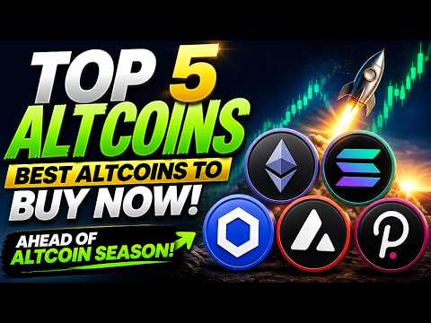 The Top 5 Altcoins To Buy Now Ahead Of Altcoin Season!