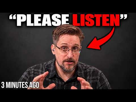 3 Mins Ago: Edward Snowden SHARED Emergency Warning in Exclusive Broadcast