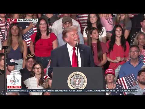 FULL SPEECH: President Trump Holds Star-Studded Rally in San Antonio, Texas – 10/07/26