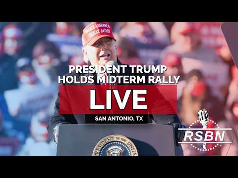 LIVE REPLAY: President Trump Holds a Rally in San Antonio, TX – 10/07/26