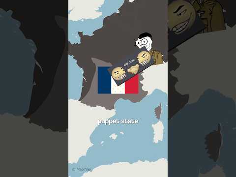 How did axis powers actually divide Europe during WW2? #history
