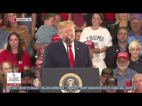 FULL SPEECH: President Trump Holds Electric Rally in Durant, Oklahoma – 10/01/26