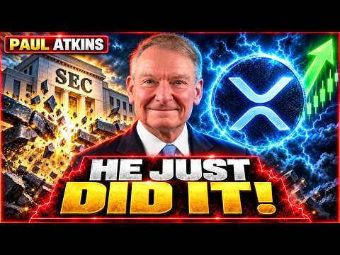 IT’S OVER! PAUL ATKINS JUST DID IT! XRP FLOODGATES ARE OPENING NOW (HUGE NEWS!)