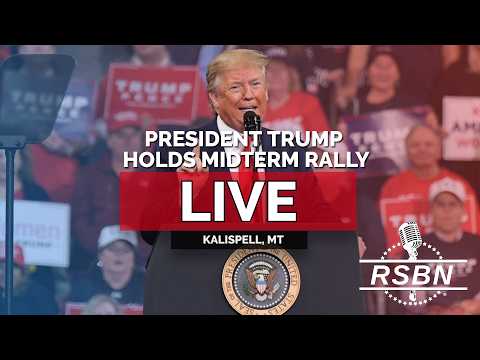 LIVE REPLAY: President Trump Holds a Rally in Kalispell, MT – 10/14/26