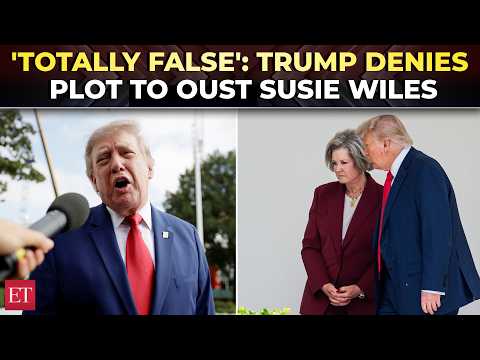 ‘We called fake news after…’: Trump shuts down rumors of Susie Wiles’ ouster, ‘Zero chance’