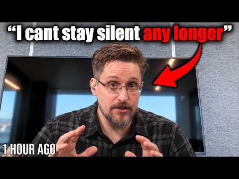 1 HOUR AGO: Edward Snowden ISSUED Emergency Warning in Exclusive Broadcast