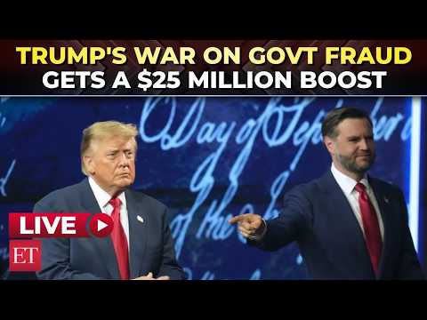 Trump Live | POTUS, JD Vance launch  million fraud whistleblower program