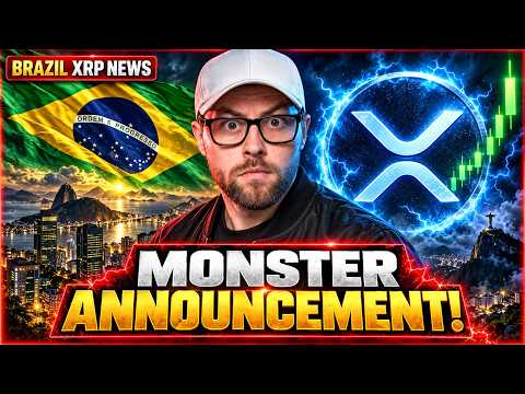 BRAZIL JUST DROPPED A MONSTER XRP ANNOUNCEMENT! (THIS IS INSANE!)