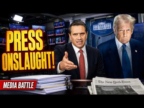 Trump Torches Fake News Live, then Todd Blanche drops one line the briefing room can’t shake