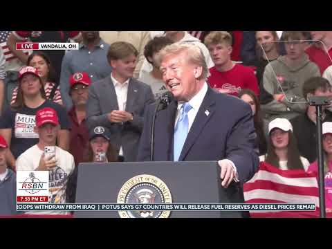 FULL EVENT: President Trump Holds Exciting Rally in Vandalia, Ohio – 10/03/26